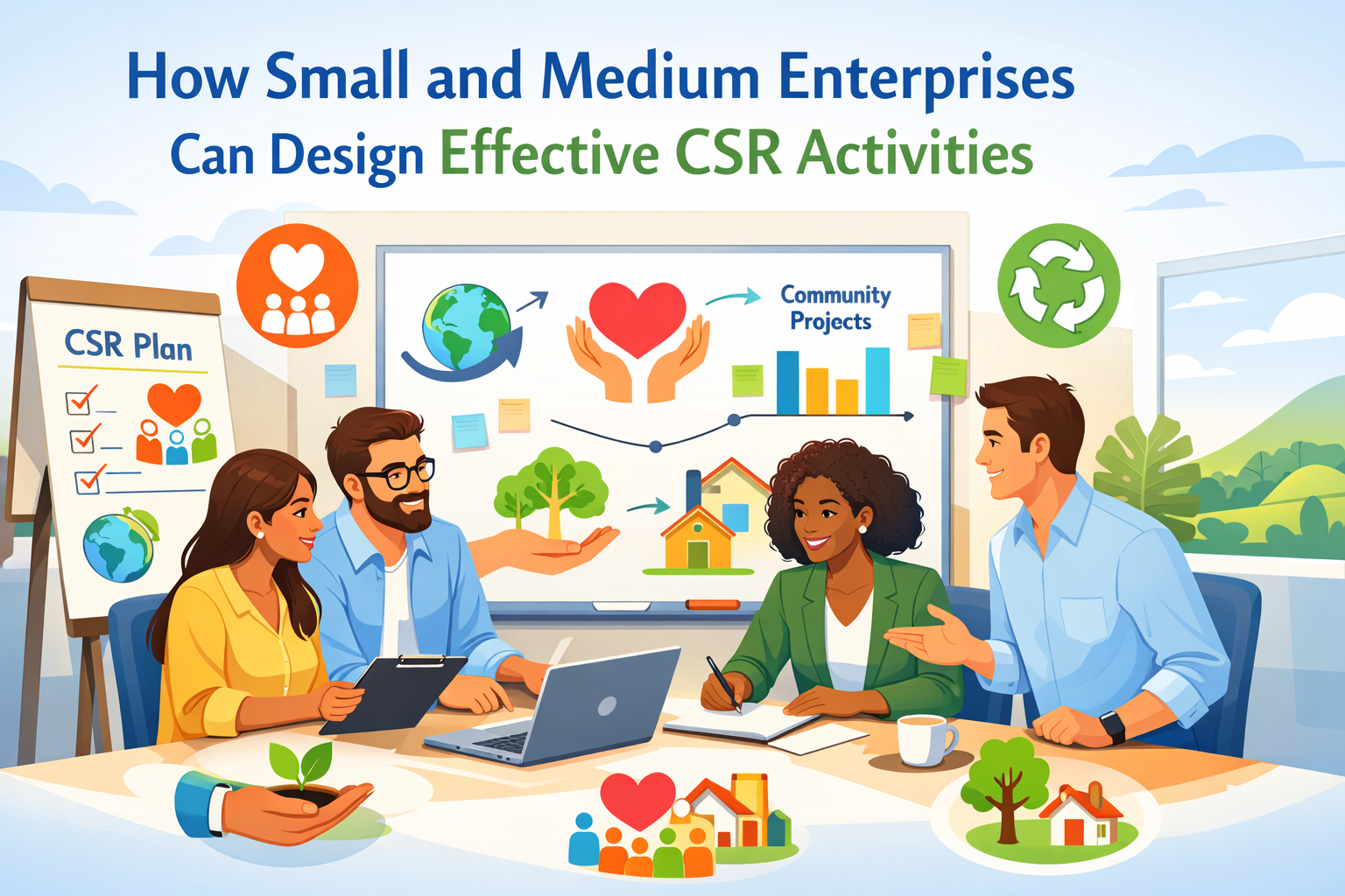 How Small and Medium Enterprises Can Design Effective CSR Activities
