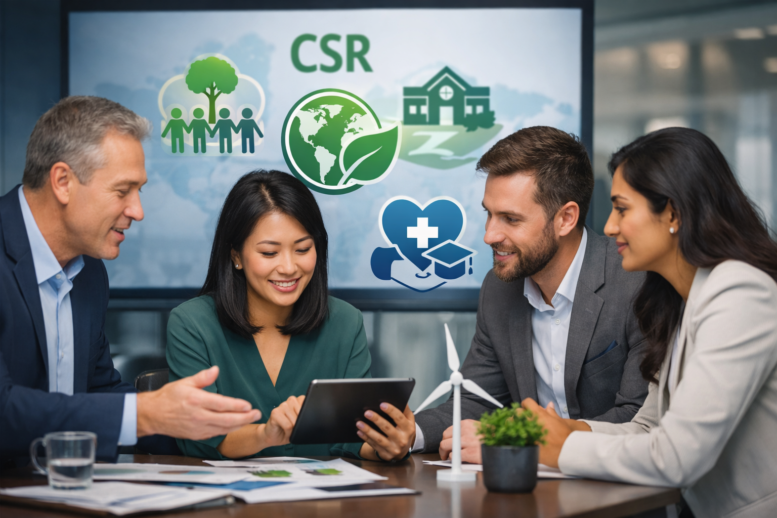 The Role of Leadership in Driving a Successful CSR Programme