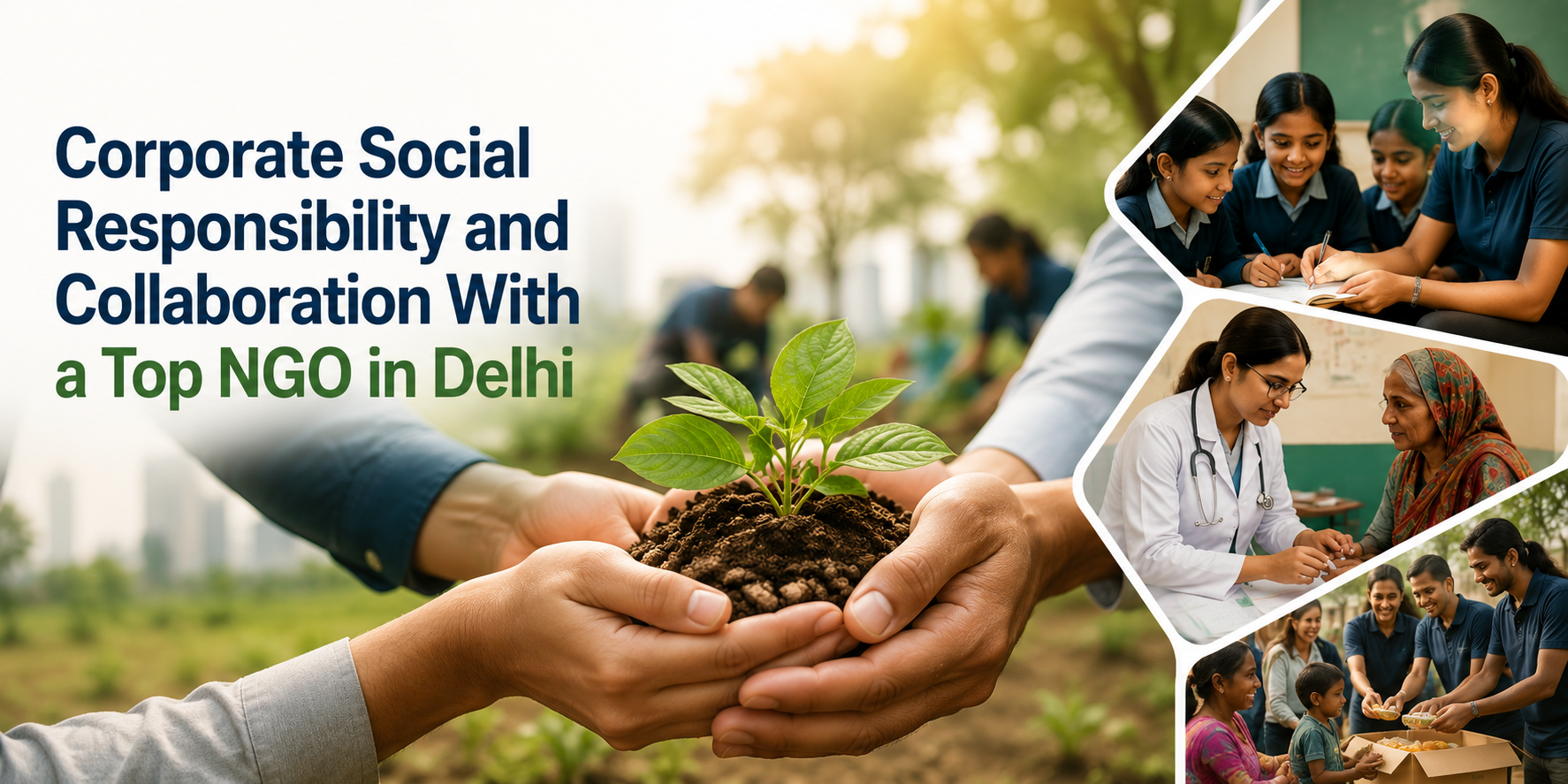 Corporate Social Responsibility and Collaboration With a Top NGO in Delhi