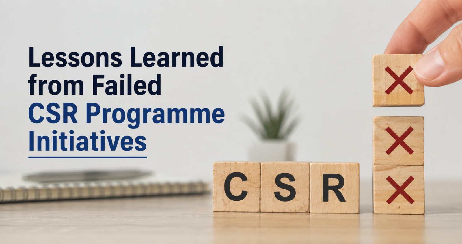 Lessons Learned from Failed CSR Programme Initiatives