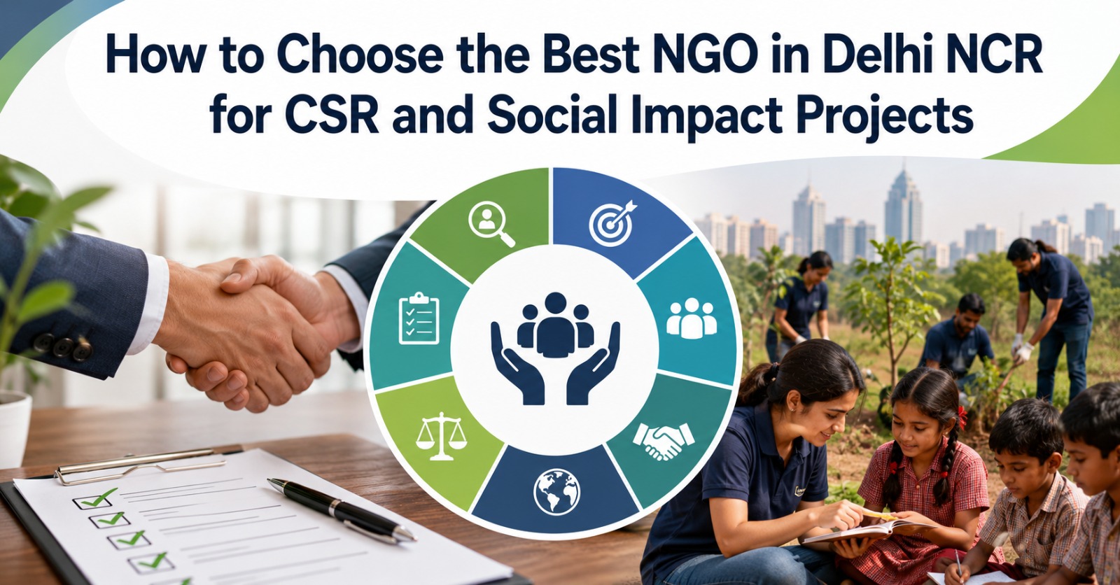 How to Choose the Best NGO in Delhi NCR for CSR and Social Impact Projects